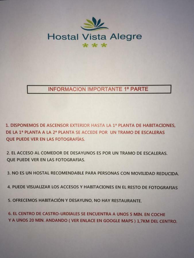 Hostal Vista Alegre Castro Urdiales Luaran gambar